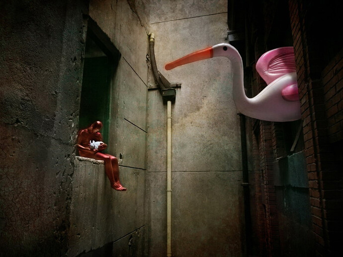Maleonn, Book of Taboo n10, 90x135cm,  2006  tirage phot sur papier fine art -courtesy galerie Magda Danysz