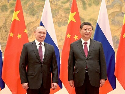 Russian President Vladimir Putin held talks in Beijing with General Secretary of the Communist Party and President of China Xi Jinping
