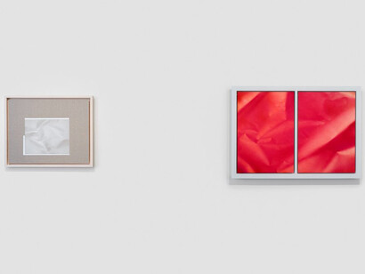 Aleksandar Duravcevic, The Fold, exhibition view. Courtesy of TOTAH Gallery