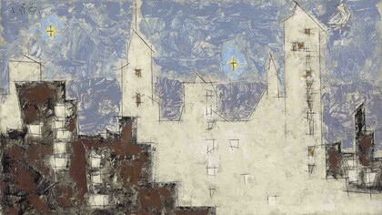 Lyonel Feininger, Architecture with Stars II, 1945