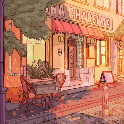 Obra de Ana Elena Aguilera, ilustradora mexicana