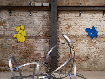 Various artists, On and beyond, exhibition view. Courtesy of Alberta Pane