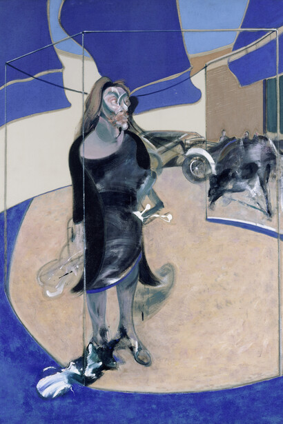 Francis Bacon. Isabel Rawsthorne standing in a Street in Soho, 1967