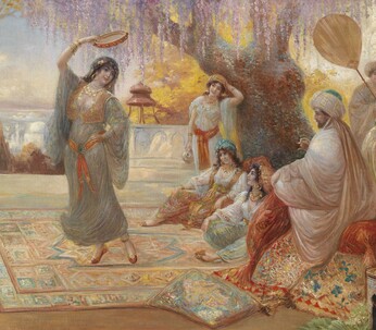 Stephan Sedlacek, Orientalische Haremsszene