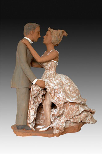 Ornella Bertoldi, Finalmente soli – terracotta 