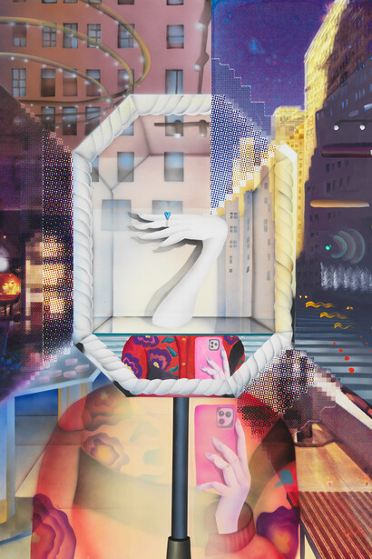 Melissa Brown, Window shopping, 2025. Courtesy of the artist and Derek Eller