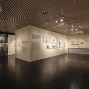 The master's touch on the heartstrings, exhibition view. Courtesy of the Tsinghua University Art Museum