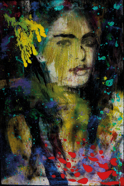 'PORTRAIT' by Raphael Mazzucco, giclee on paper, 'Raphael Mazzucco' 2016