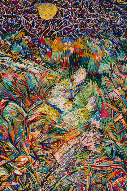 Brandon Opalka, Mesa trail, 2023. Courtesy of Feria Clandestina