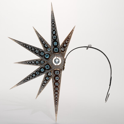 Alexander McQueen, Star Headpiece, Victoria and Albert Museum