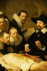 Rembrandt van rijn, La lezione di anatomia del Dottor Nicolaes Tulp