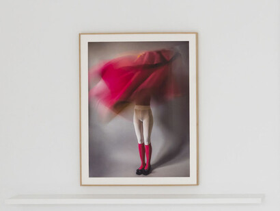 Xènia Fuentes, La piel y el oro (The skin and the gold), exhibition view. Courtesy of Alzueta Gallery