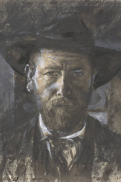 Wilhelm Leibl. Courtesy of Albertina Museum