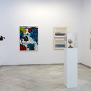 Various artists, And finally... water, exhibition view. Courtesy of the Rafael Ortiz Gallery 
