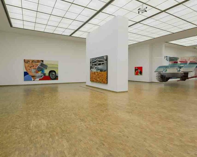 James Rosenquist. Courtesy of Museum Ludwig