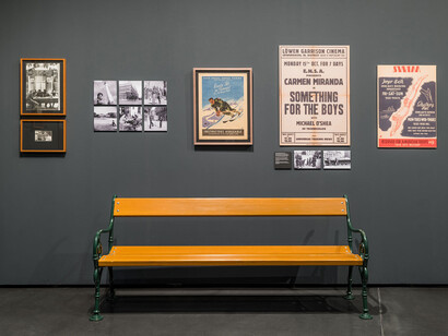 Kontrollierte freiheit. Die alliierten in Wien, ausstellungsansicht. Mit freundlicher genehmigung des Musa Museums