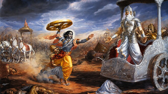 The Kurukshetra War, also known as the Mahabharata War, was a legendary conflict between the Kauravas and the Pandavas, two rival branches of the Kuru dynasty, fought for the throne of Hastinapura