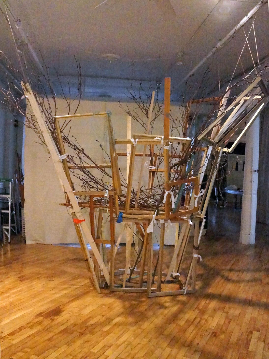 Shaqayeq Arabi, Study of an upturned ziggurat. Courtesy of the artist.