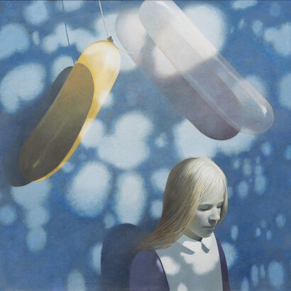 Robert Vickrey, Gentle breeze (detail). Courtesy of Vose Galleries