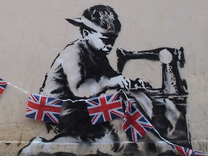 La realidad del capitalismo según Bansky