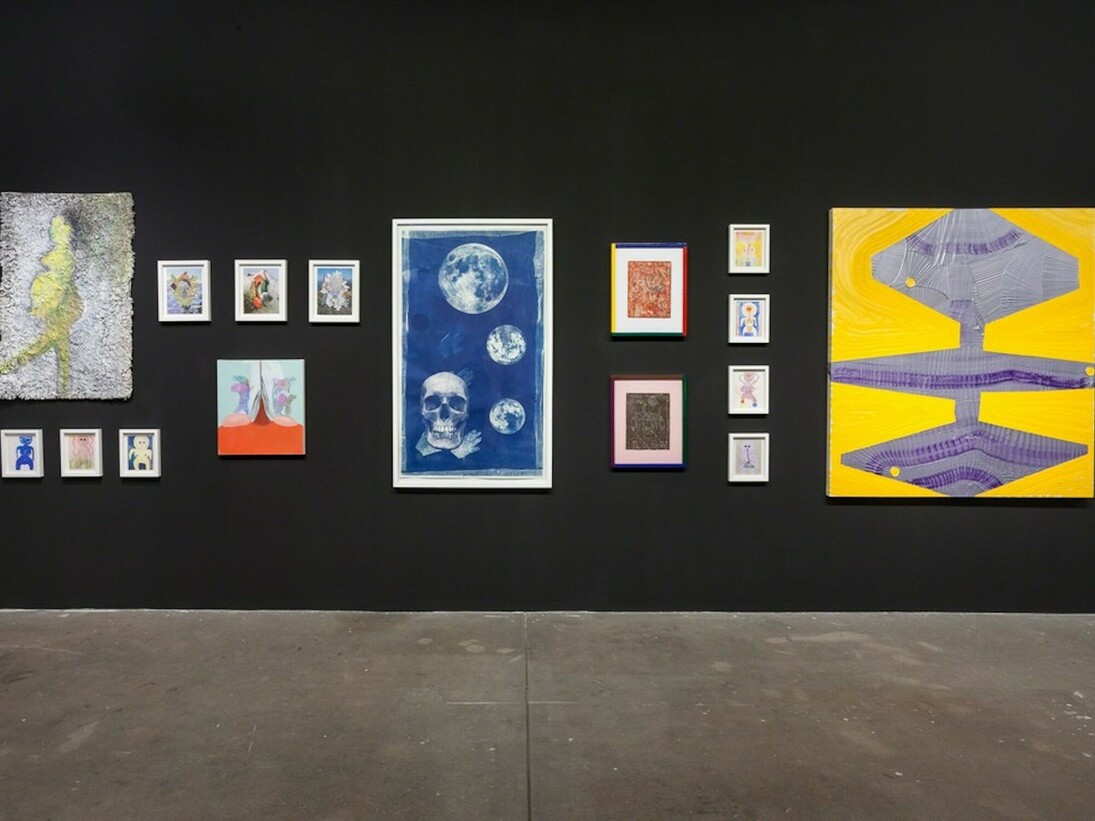 Visible and Permanent, Exhibition view. Courtesy of Carrie Secrist Gallery