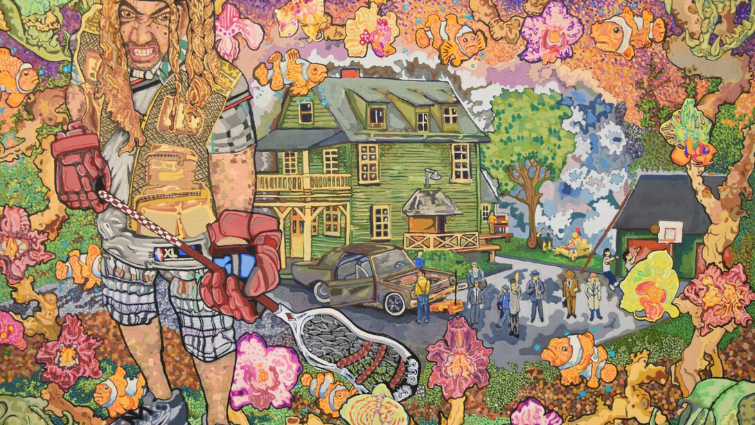 Bryan Greene, Lost in yonkers, 2012. Courtesy of Fountain House Gallery
