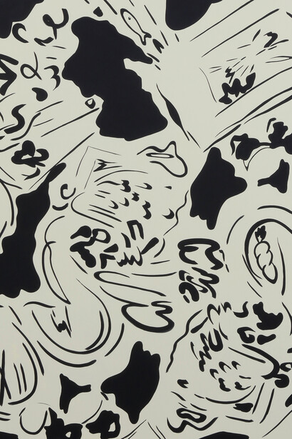 Laeh Glenn, Swatch, 2016, Oil and acrylic on linen, wood frame, 154.9 x 185.4 cm, 61 x 73 in.