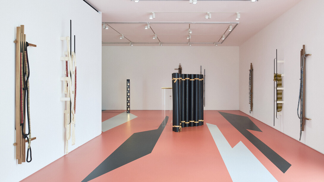 Strips, trunks, trees and dots, exhibition view. Courtesy of Taka Ishii Gallery 