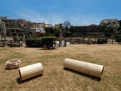 Colonna vuota di Flumeri Antonio, foto di Mario La Porta