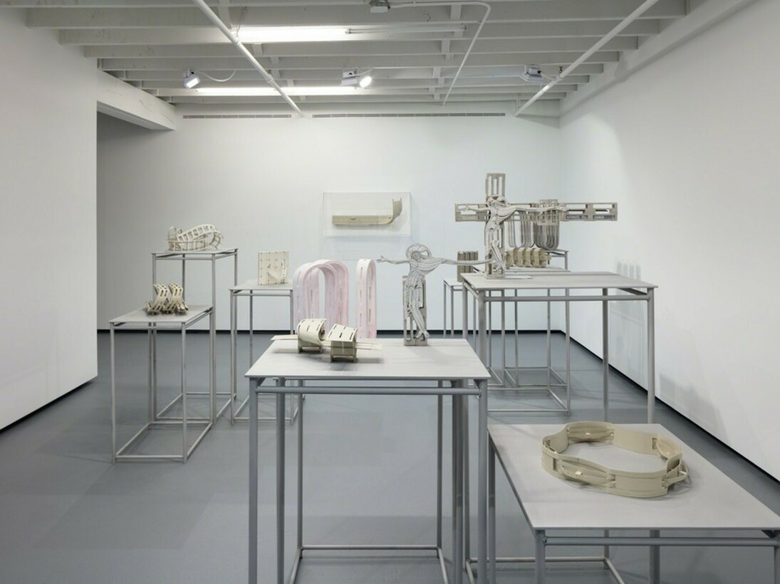 Thomas Bayrle, Exhibition view. Courtesy of The Institute of Contemporary Art
