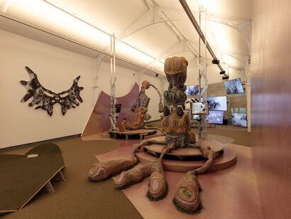 Gabriel Massan, Third world, the discovered dimension, exhibition view. Courtesy of Pinacoteca