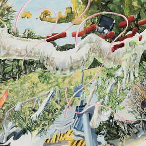 Ning Fu／傅寧, Spirit dog｜靈犬, 2024. Courtesy of Nunu Fine Art