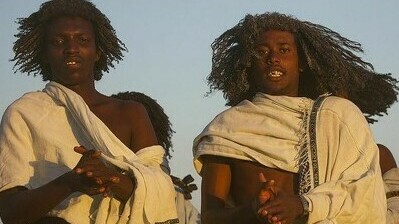 Giovani della tribù dei Beja, Sudan