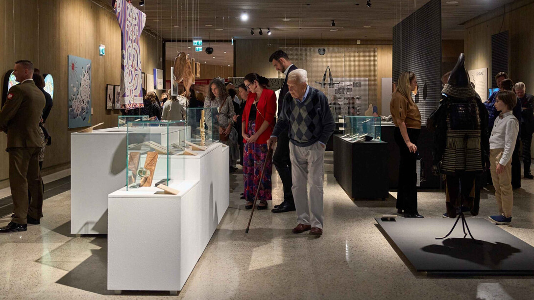A soul between worlds. Indigenous Ainu in Northern Japan and ethnographer Bronisław Piłsudski, exhibition view. Courtesy of National Museum of Lithuania