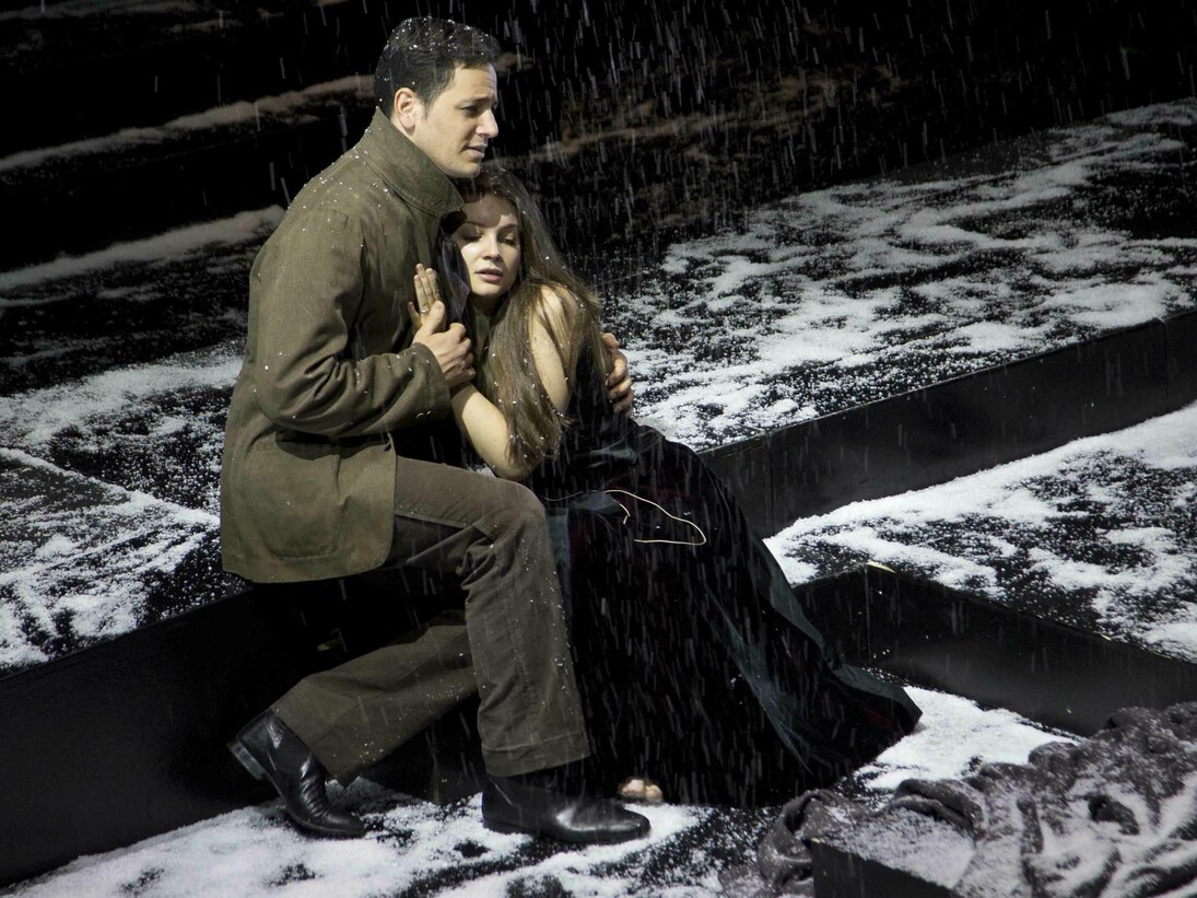 Una scena de La Bohème nel nuovo allestimento di Cristina Mazzavillani Muti