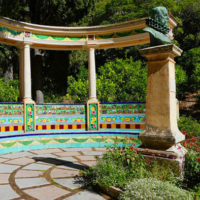 Fontana Rosa, jardín francés de estilo Belle Époque situado en Menton, Alpes marítimos