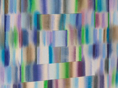 Installation view, Abscissa, 2024. Courtesy of Uprise Art