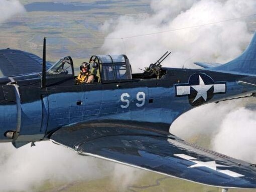 Douglas SBD Dauntless. Courtesy of Lone Star Flight Museum