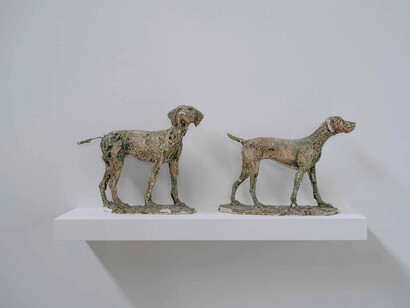 Dame Elisabeth Frink, Natural connection, exhibition view. Courtesy of YSP Gallery