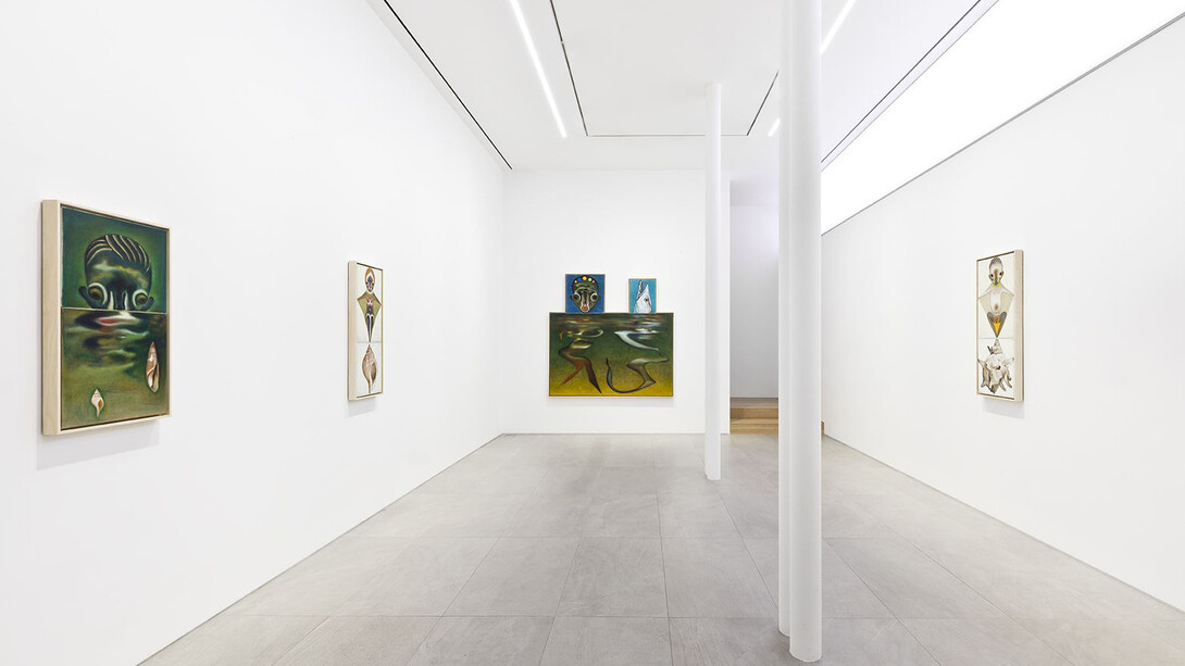 Izumi Kato, exhibition view. Courtesy of Perrotin 