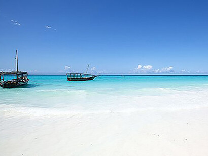 Plage de Zanzibar. Tanzanie