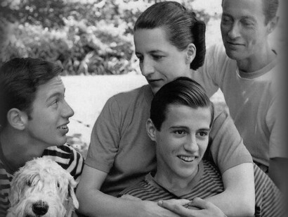Diana Vreeland and family
