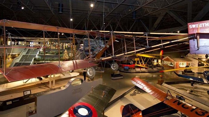 1912 Curtiss A-1 Pusher 'Sweetheart' - N24034. Courtesy of EAA