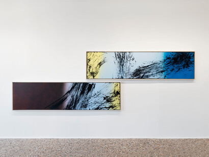 L’accordo invisibile. Hans Hartung e la musica, vista della mostra. Cortesia della Fondazione Querini Stampalia
