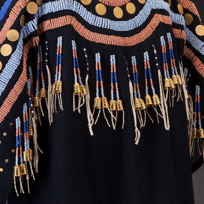 Albertine Crow Shoe. Courtesy of Glenbow