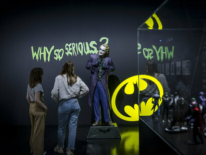 Superheroes, exhibition view. Courtesy of NRW-Forum