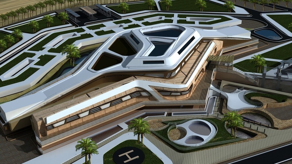 Arquitetura projetada com a tecnologia