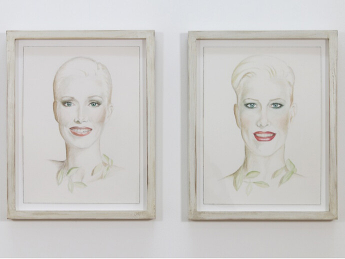 Justin Vivian Bond, My Model MySelf: Look I'll Even Wear These Old Laurel Leaves, 2013, Courtesy of Vitrine, London