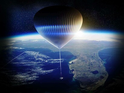 3 febbraio 2023, un pilota dell'aeronautica americana osserva il pallone di sorveglianza cinese
mentre si libra sopra gli Stati Uniti. - Credit: Dipartimento della Difesa