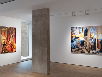 Anna Freeman Bentley, Conduits, exhibition view. Courtesy of Lehmann Maupin Gallery